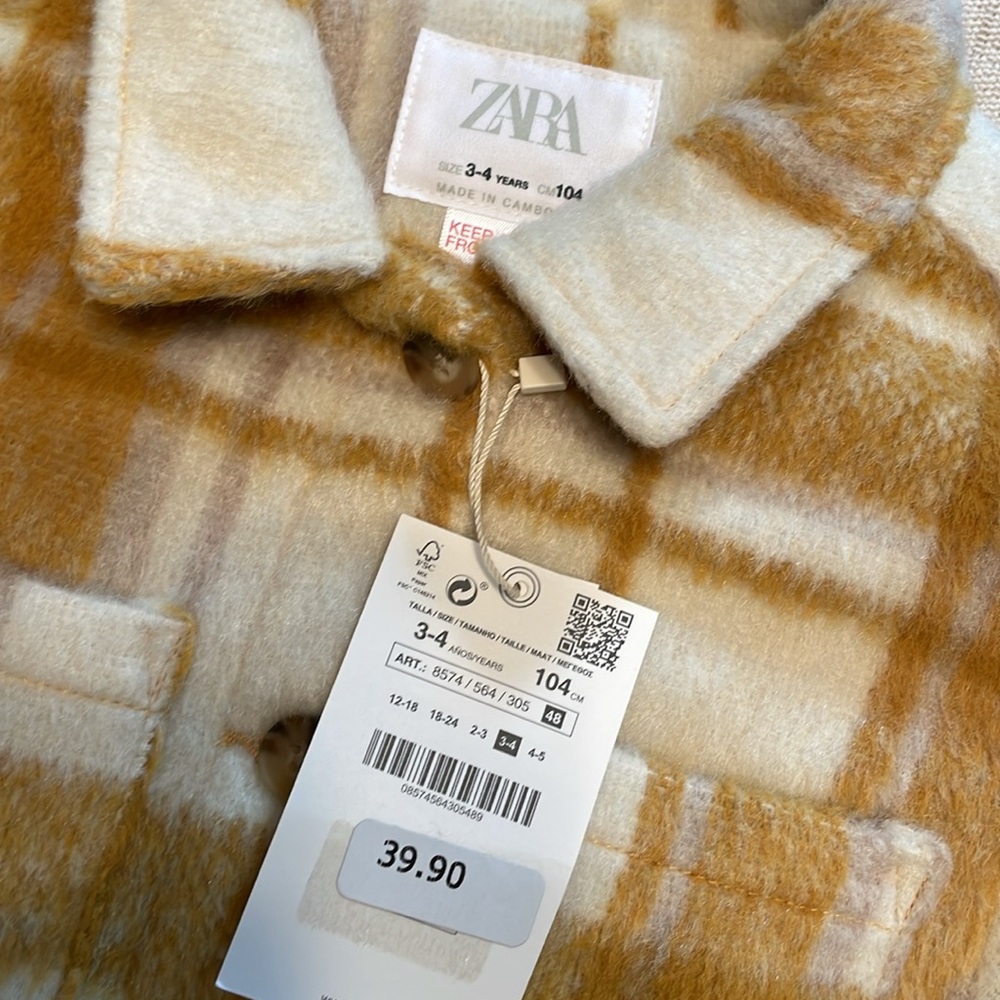 Zara Kids Shacket - Picture 3 of 4